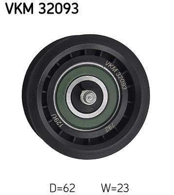 Obrázok Vratná/vodiaca kladka rebrovaného klinového remeňa SKF  VKM32093