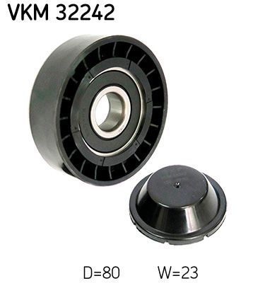 Obrázok Vratná/vodiaca kladka rebrovaného klinového remeňa SKF  VKM32242
