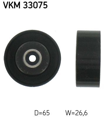 Obrázok Vratná/vodiaca kladka rebrovaného klinového remeňa SKF  VKM33075