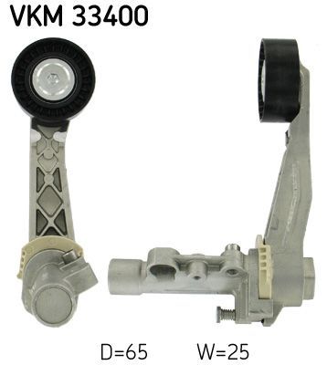 Obrázok Napínacia kladka rebrovaného klinového remeňa SKF  VKM33400