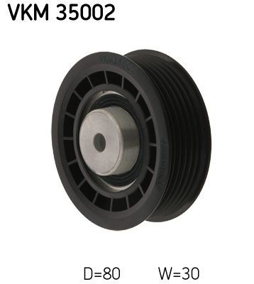 Obrázok Vratná/vodiaca kladka rebrovaného klinového remeňa SKF  VKM35002