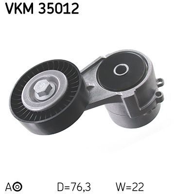 Obrázok Napínacia kladka rebrovaného klinového remeňa SKF  VKM35012