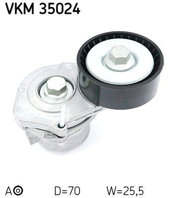 Obrázok Napínacia kladka rebrovaného klinového remeňa SKF  VKM35024