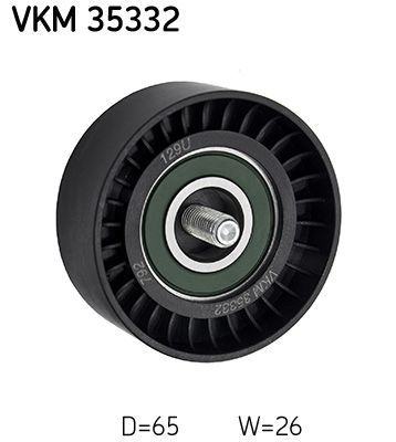 Obrázok Vratná/vodiaca kladka rebrovaného klinového remeňa SKF  VKM35332