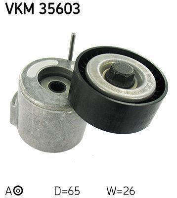 Obrázok Napínacia kladka rebrovaného klinového remeňa SKF  VKM35603