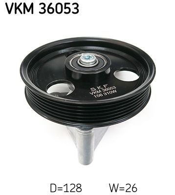 Obrázok Vratná/vodiaca kladka rebrovaného klinového remeňa SKF  VKM36053