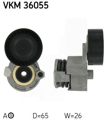 Obrázok Napínacia kladka rebrovaného klinového remeňa SKF  VKM36055
