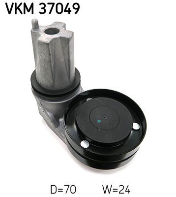 Obrázok Vratná/vodiaca kladka rebrovaného klinového remeňa SKF  VKM37049