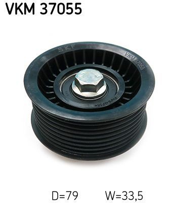 Obrázok Vratná/vodiaca kladka rebrovaného klinového remeňa SKF  VKM37055