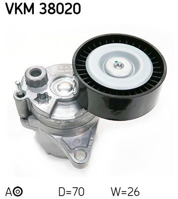 Obrázok Napínacia kladka rebrovaného klinového remeňa SKF  VKM38020