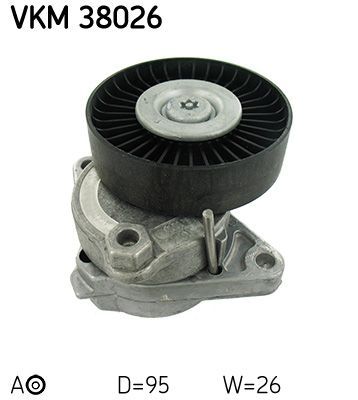 Obrázok Ozubený klinový remeň - Sada SKF  VKMA38034