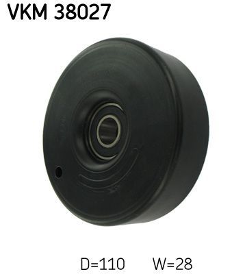 Obrázok Vratná/vodiaca kladka rebrovaného klinového remeňa SKF  VKM38027