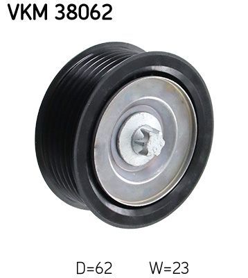 Obrázok Vratná/vodiaca kladka rebrovaného klinového remeňa SKF  VKM38062