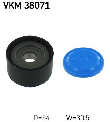 Obrázok Vratná/vodiaca kladka rebrovaného klinového remeňa SKF  VKM38071