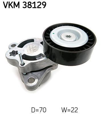 Obrázok Napínacia kladka rebrovaného klinového remeňa SKF  VKM38129
