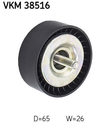 Obrázok Vratná/vodiaca kladka rebrovaného klinového remeňa SKF  VKM38516