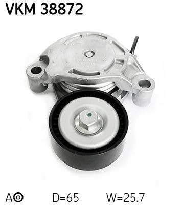 Obrázok Napínacia kladka rebrovaného klinového remeňa SKF  VKM38872