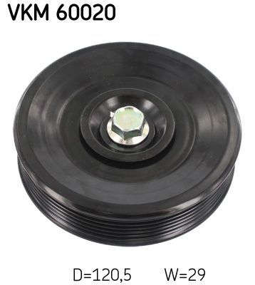 Obrázok Vratná/vodiaca kladka rebrovaného klinového remeňa SKF  VKM60020