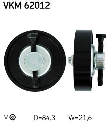 Obrázok Napínacia kladka rebrovaného klinového remeňa SKF  VKM62012