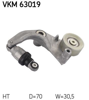 Obrázok Napínacia kladka rebrovaného klinového remeňa SKF  VKM63019
