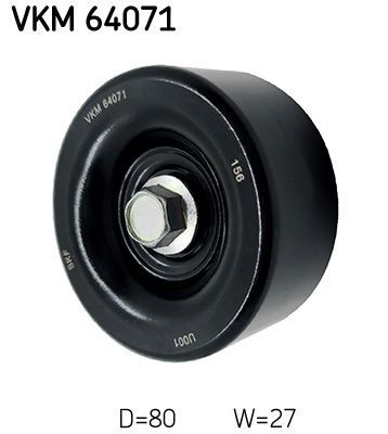 Obrázok Vratná/vodiaca kladka rebrovaného klinového remeňa SKF  VKM64071
