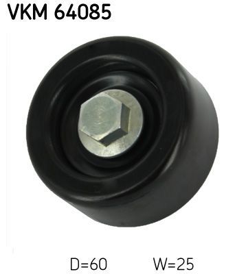Obrázok Vratná/vodiaca kladka rebrovaného klinového remeňa SKF  VKM64085
