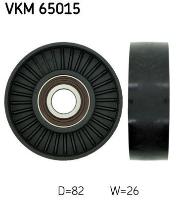 Obrázok Vratná/vodiaca kladka rebrovaného klinového remeňa SKF  VKM65015
