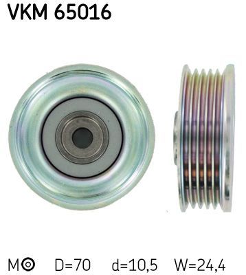 Obrázok Napínacia kladka rebrovaného klinového remeňa SKF  VKM65016