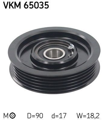 Obrázok Napínacia kladka rebrovaného klinového remeňa SKF  VKM65035