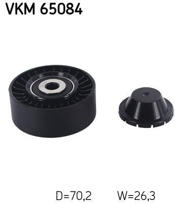 Obrázok Vratná/vodiaca kladka rebrovaného klinového remeňa SKF  VKM65084