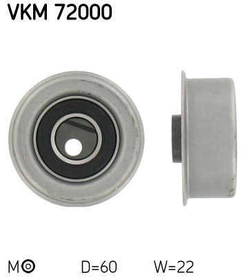 Obrázok Napínacia kladka ozubeného remeňa SKF  VKM72000