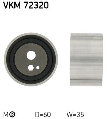 Obrázok Napínacia kladka ozubeného remeňa SKF  VKM72320
