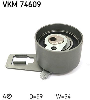 Obrázok Napínacia kladka ozubeného remeňa SKF  VKM74609