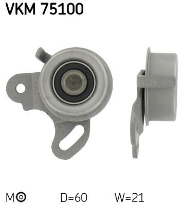 Obrázok Napínacia kladka ozubeného remeňa SKF  VKM75100