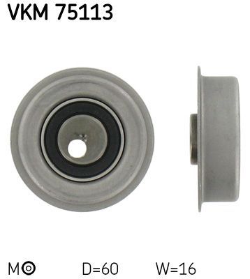 Obrázok Napínacia kladka ozubeného remeňa SKF  VKM75113