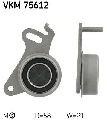 Obrázok Napínacia kladka ozubeného remeňa SKF  VKM75612