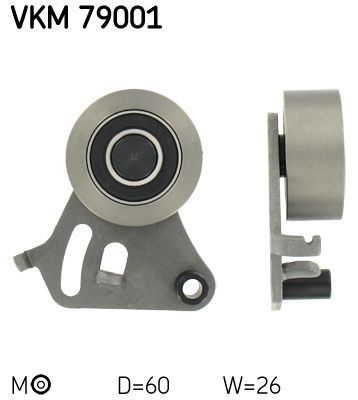 Obrázok Napínacia kladka ozubeného remeňa SKF  VKM79001