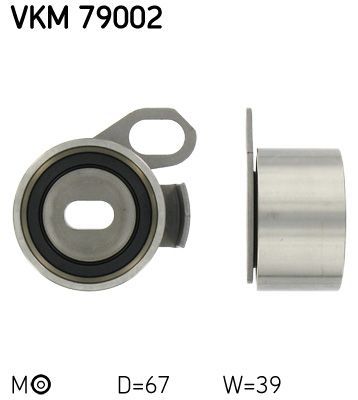 Obrázok Napínacia kladka ozubeného remeňa SKF  VKM79002