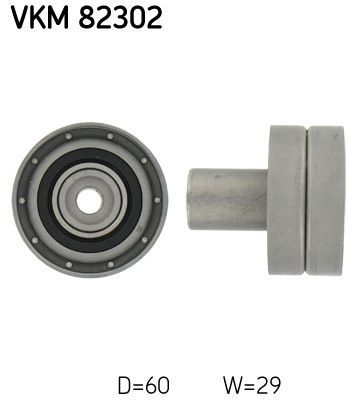 Obrázok Obehová/vodiaca kladka ozubeného remeňa SKF  VKM82302