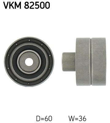 Obrázok Obehová/vodiaca kladka ozubeného remeňa SKF  VKM82500