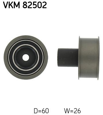 Obrázok Obehová/vodiaca kladka ozubeného remeňa SKF  VKM82502