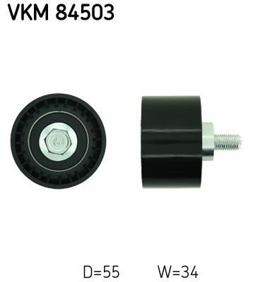 Obrázok Obehová/vodiaca kladka ozubeného remeňa SKF  VKM84503