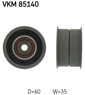 Obrázok Obehová/vodiaca kladka ozubeného remeňa SKF  VKM85140