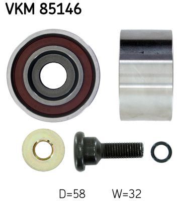 Obrázok Obehová/vodiaca kladka ozubeného remeňa SKF  VKM85146
