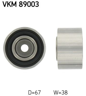 Obrázok Obehová/vodiaca kladka ozubeného remeňa SKF  VKM89003