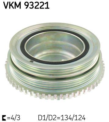 Obrázok Remenica kľukového hriadeľa SKF  VKM93221