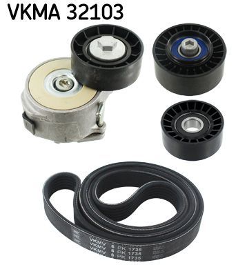 Obrázok Ozubený klinový remeň - Sada SKF  VKMA32103