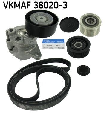 Obrázok Ozubený klinový remeň - Sada SKF  VKMAF380203