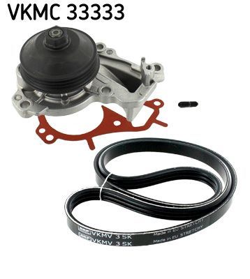 Obrázok Vodné čerpadlo + sada klinového remeňa SKF  VKMC33333