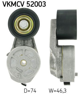 Obrázok Napínacia kladka rebrovaného klinového remeňa SKF  VKMCV52003